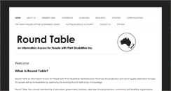Desktop Screenshot of printdisability.org